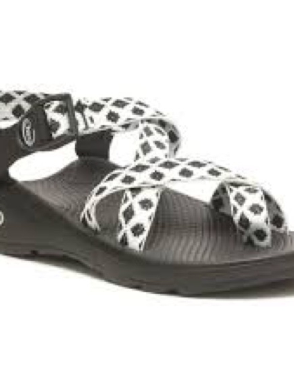 Chaco Women's Black & White Patterned Sport Sandal